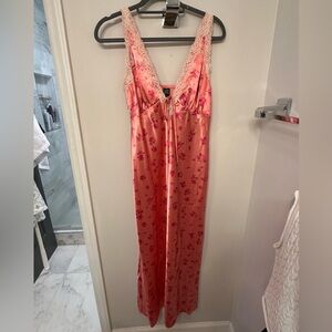 Wild Fable Pink Satin Dress